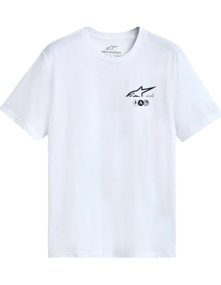 ALPINESTARS БЕЛАЯ ФУТБОЛКА ASYM CSF