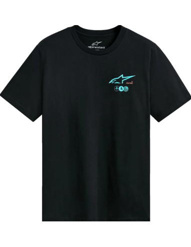 ALPINESTARS ASYM CSF BLACK T-SHIRT