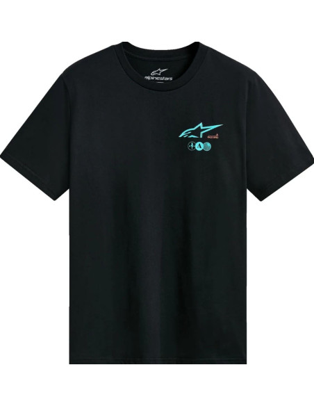 ALPINESTARS ASYM CSF BLACK T-SHIRT