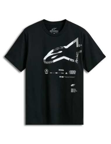 ALPINESTARS GEOGRAFICA CSF BLACK T-SHIRT