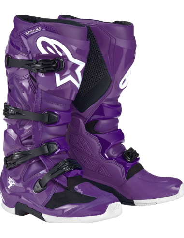 ALPINESTARS МОТОБОТИНКИ TECH 7 PURPLE CROSS