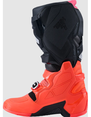 ALPINESTARS МОТОБОТИНКИ TECH 7 ЧЕРНЫЙ/ФЛУО-РОЗОВЫЙ/ФЛУО-КРАСНЫЙ КРОСС