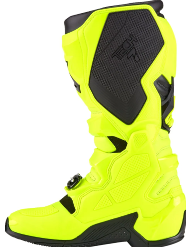 ALPINESTARS TECH 7 BLACK/FLUORESCENT YELLOW CROSS MOTO BOOTS