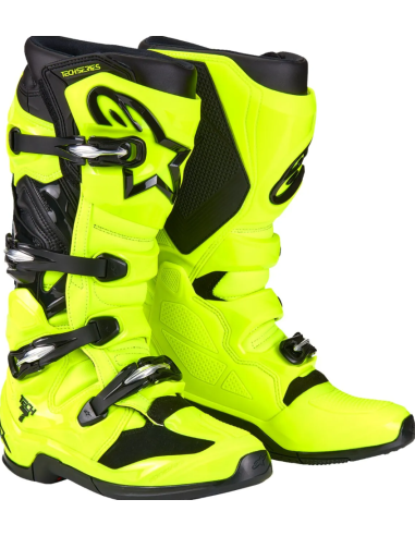 ALPINESTARS МОТОБОТИНКИ TECH 7 ЧЕРНЫЙ/ФЛУОРЕСЦЕНТНЫЙ ЖЕЛТЫЙ