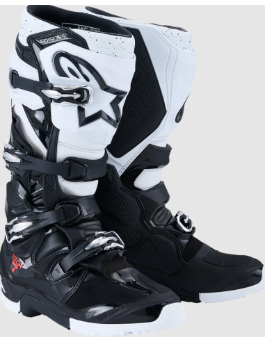 ALPINESTARS TECH 7 ENDURO BLACK/WHITE KROSINIAI MOTO BATAI