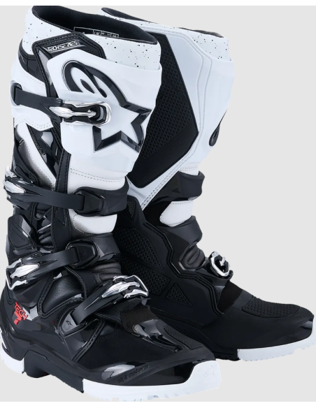 ALPINESTARS МОТОБОТИНКИ TECH 7 ENDURO BLACK/WHITE CROSS