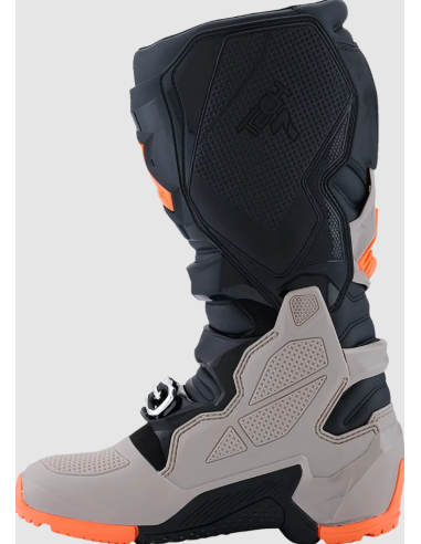 ALPINESTARS TECH 7 ENDURO BLACK/FLUORESCENT ORANGE/WARM GRAY КРОССОВЫЕ МОТОБОТИНКИ