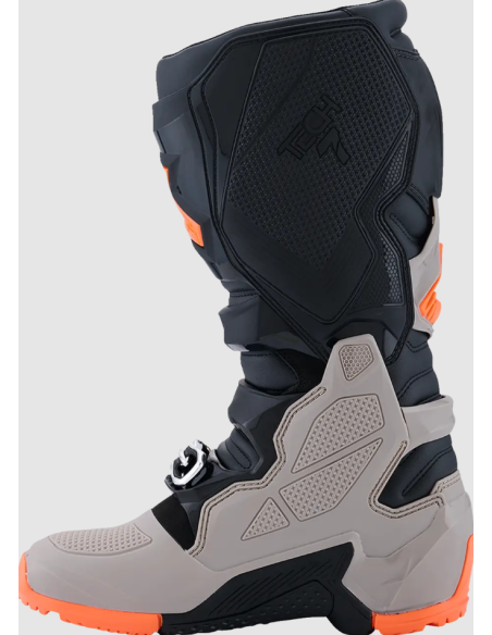 ALPINESTARS TECH 7 ENDURO BLACK/FLUORESCENT ORANGE/WARM GRAY КРОССОВЫЕ МОТОБОТИНКИ