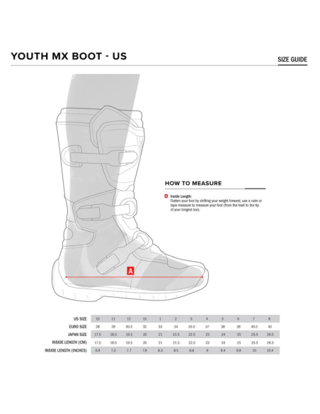 ALPINESTARS KIDS TECH 7S BLACK/WHITE/RAINBOW CROSS MOTO BOOTS