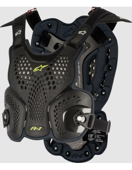 ALPINESTARS A-1 ROOST BLACK MOTO ARMOUR
