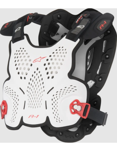 ALPINESTARS A-1 ROOST BLACK/RED/WHITE MOTO ŠARVAI