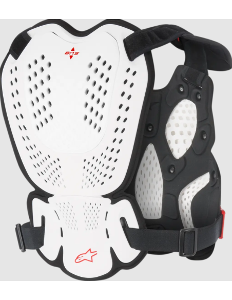 ALPINESTARS A-1 ROOST BLACK/RED/WHITE MOTO ŠARVAI