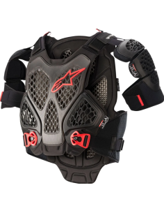 ALPINESTARS A-1 ROOST BLACK MOTO ARMOUR