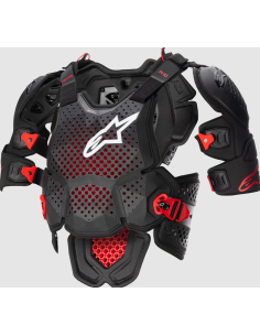 ALPINESTARS A-10 V2 BLACK MOTO ARMOUR