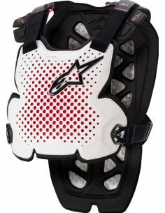 ALPINESTARS A-1 PRO ЧЕРНЫЙ/КРАСНЫЙ/БЕЛЫЙ MOTO ARMOUR