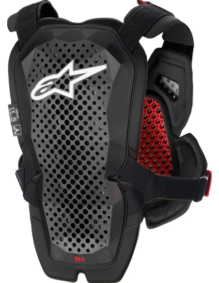ALPINESTARS A-1 PRO ЧЕРНЫЙ/СЕРЫЙ/КРАСНЫЙ МОТОБРОНЯ
