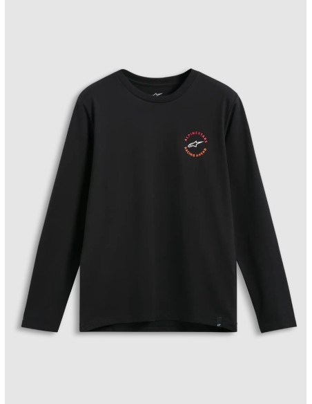 ALPINESTARS ЧЕРНАЯ ФУТБОЛКА TRUE CSF