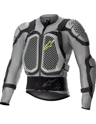 ALPINESTARS BIONIC ACTION V2 BLACK/GRAY/FLUORESCENT YELLOW MOTO ŠARVAI