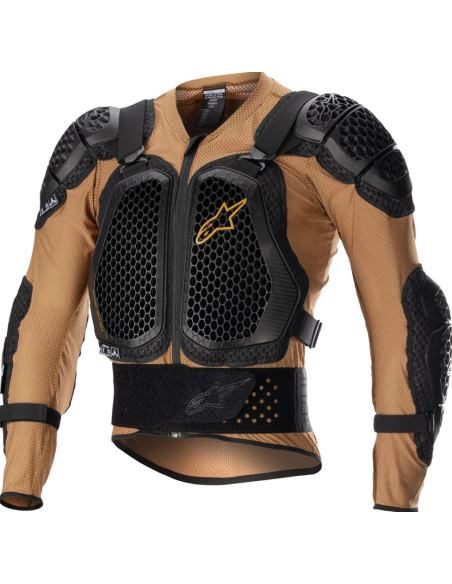 ALPINESTARS BIONIC ACTION V2 BLACK/TAN MOTO ŠARVAI