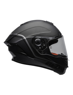 BELL RACE STAR DLX VELOCITY BLACK SPORTINIS/UŽDARAS MOTO ŠALMAS