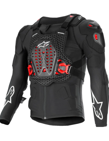ALPINESTARS BIONIC XTR PLASMA BLACK/RED/WHITE MOTO ARMOUR