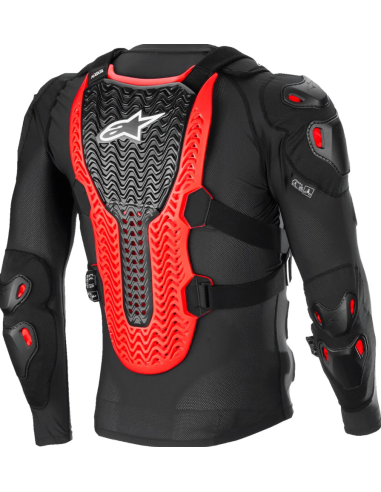 ALPINESTARS BIONIC XTR PLASMA BLACK/RED/WHITE MOTO ARMOUR
