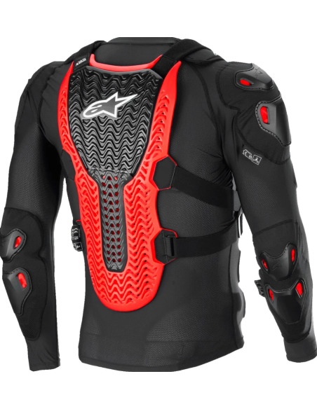 ALPINESTARS BIONIC XTR PLASMA BLACK/RED/WHITE MOTO ARMOUR