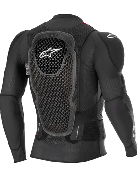 ALPINESTARS BIONIC PRO V3 PLASMA BLACK/RED/WHITE MOTO ARMOUR