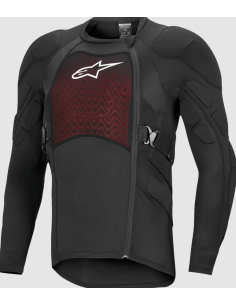 ALPINESTARS BIONIC PRO V3 PLASMA BLACK/RED/WHITE MOTO ARMOUR