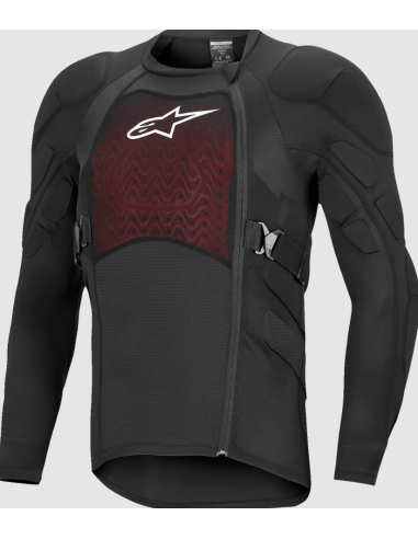 ALPINESTARS BIONIC PRO V3 PLASMA BLACK/RED/WHITE MOTO COLOURS