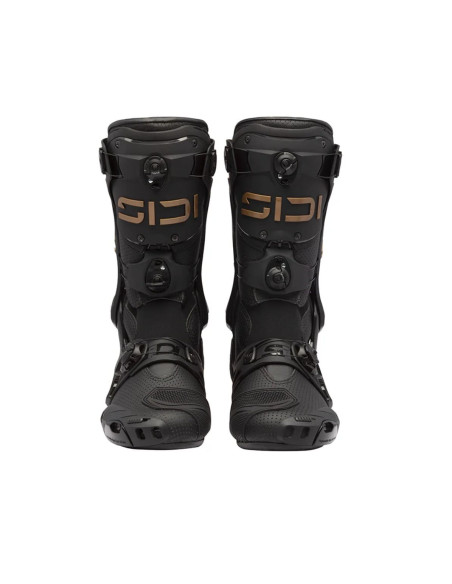 SIDI REX AIR BLACK MOTO SHOES
