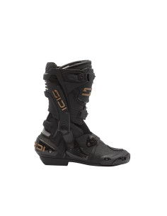 SIDI REX AIR BLACK MOTO SHOES