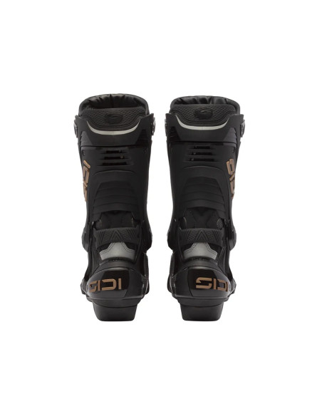 SIDI REX AIR BLACK MOTO SHOES