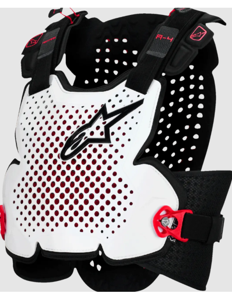 ALPINESTARS A-5 PLASMA BLACK/RED/WHITE MOTO COLOURS