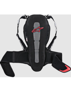 ALPINESTARS A-4 PLASMA ROOST BLACK/RED/WHITE MOTO ARMOUR