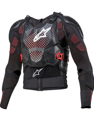ALPINESTARS NUCLEON PLEX PRO BLACK/RED MOTO COLOURS