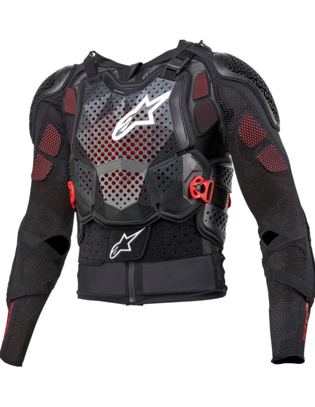 ALPINESTARS BIONIC TECH V3 BLACK/WHITE/RED MOTO ARMOUR