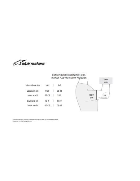 ALPINESTARS BIONIC PLUS ELBOW MOTO PROTECTION