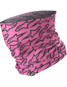 ALPINESTARS NECK TUBE BLACK/PINK SCARF