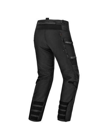 SHIMA DUNE BLACK MOTO TROUSERS