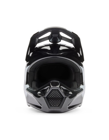 FOX ДЕТСКИЙ МОТОШЛЕМ V1 SHIELD BLACK CROSS