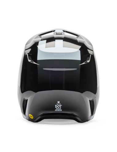 FOX ДЕТСКИЙ МОТОШЛЕМ V1 SHIELD BLACK CROSS
