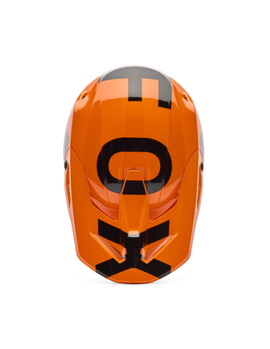 FOX VAIKIŠKAS V1 SHIELD FLUO ORANGE KROSINIS MOTO ŠALMAS