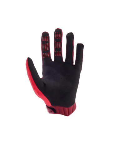 FOX 360 FLUORESCENT RED CROSS MOTO GLOVES
