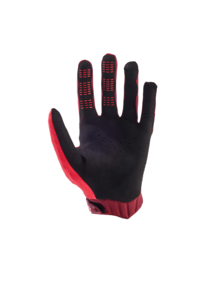 FOX 360 FLUORESCENT RED CROSS MOTO GLOVES