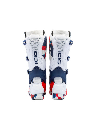 SIDI CROSSAIR X WHITE/NAVY/RED MOTO BATAI