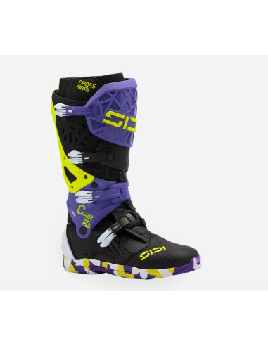 SIDI CROSSAIR X VIOLET MOTO SHOES