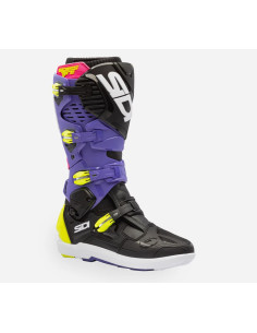 SIDI CROSSFIRE 3 SRS VIOLET MOTO SHOES