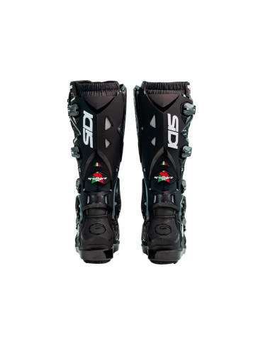 SIDI CROSSFIRE 3 SRS BLACK MOTO SHOES