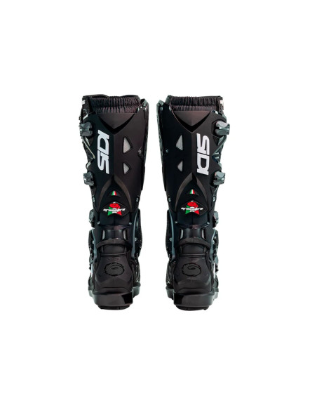 SIDI CROSSFIRE 3 SRS BLACK MOTO SHOES